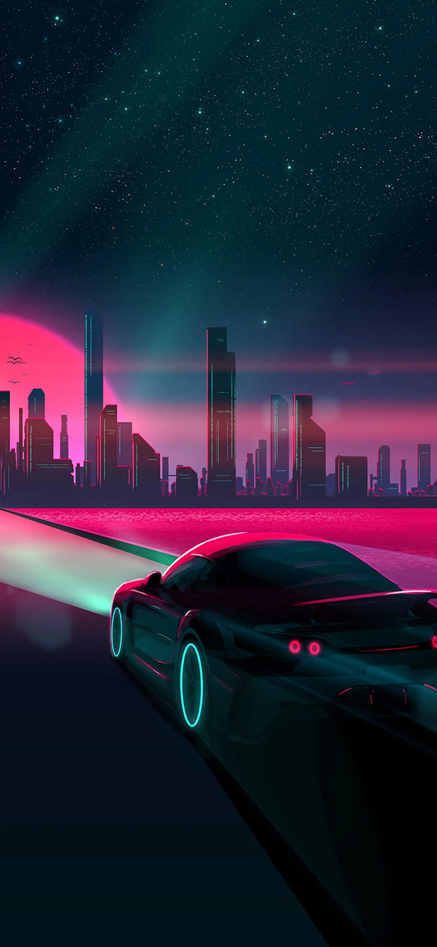 Sunset Drive iPhone XS, iPhone 10, iPhone X , , Background, and HD phone wallpaper