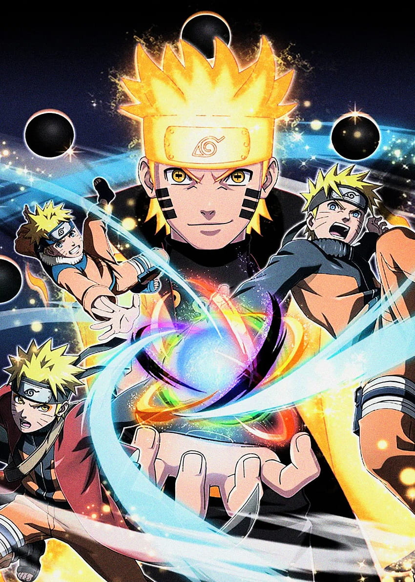 Anime Naruto Shippuden Characters Manga Poster