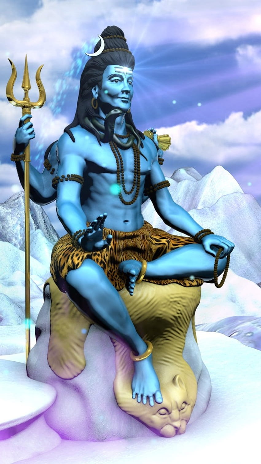 Shiva, Himalaya fondo de pantalla del teléfono