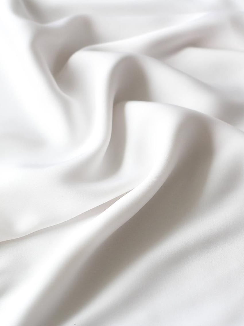ホワイト シルク サテン生地 ヤード ウェディング シルクによるシルク生地。 Etsy。 白の美学、白い布地の質感、黒と白の美学 HD電話の壁紙