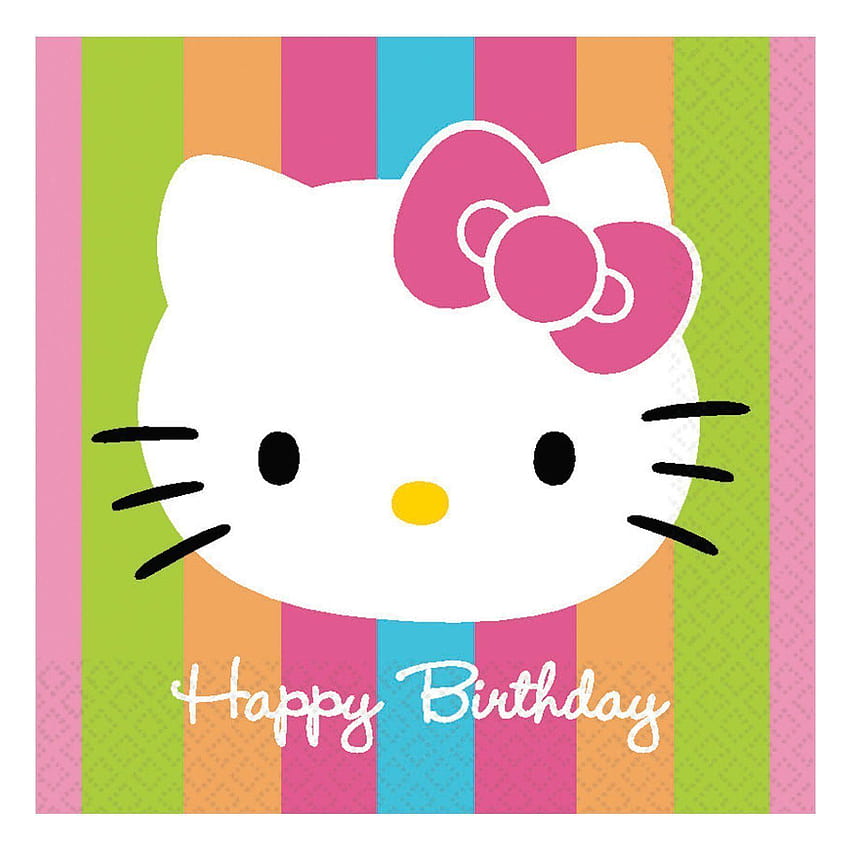 Cumpleaños de Hello Kitty, Hello Kitty y sus amigos fondo de pantalla ...