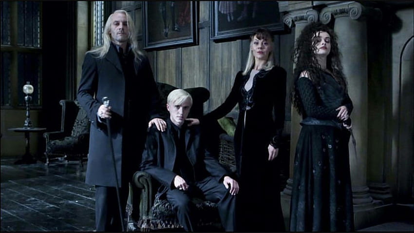 Harry Potter: Eis uma reunião da família Malfoy (e com Neville Longbottom), Lucius Malfoy papel de parede HD