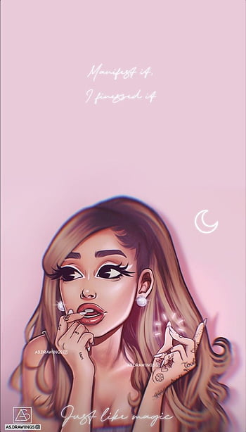 Ariana Grande Anime Wallpapers  Wallpaper Cave