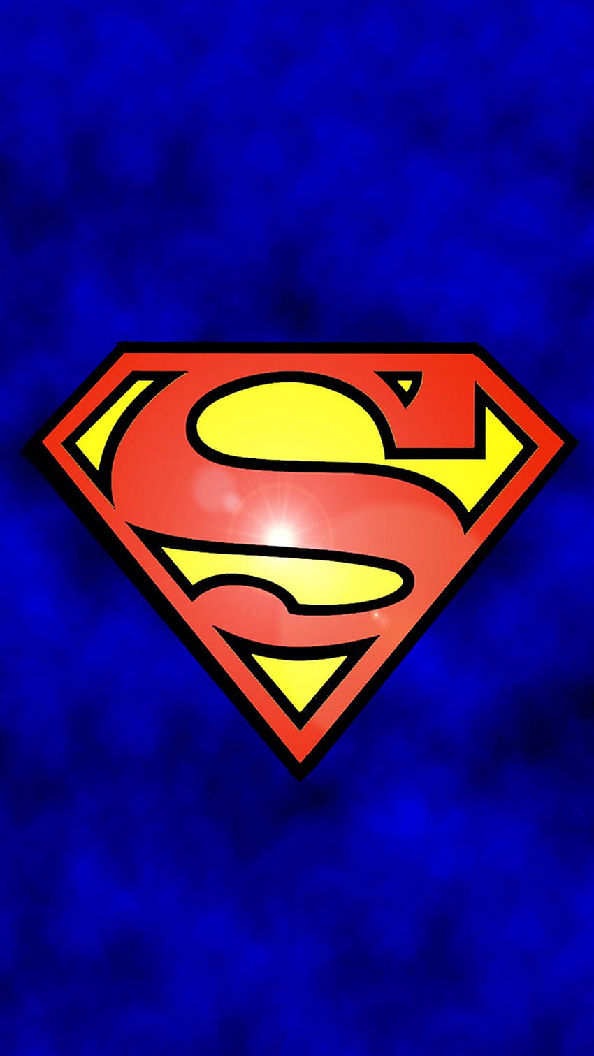 Abstract Funny Superman Logo iPhone 6 HD phone wallpaper