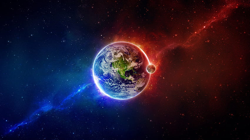 Windows 10 地球、地球 3D 高画質の壁紙