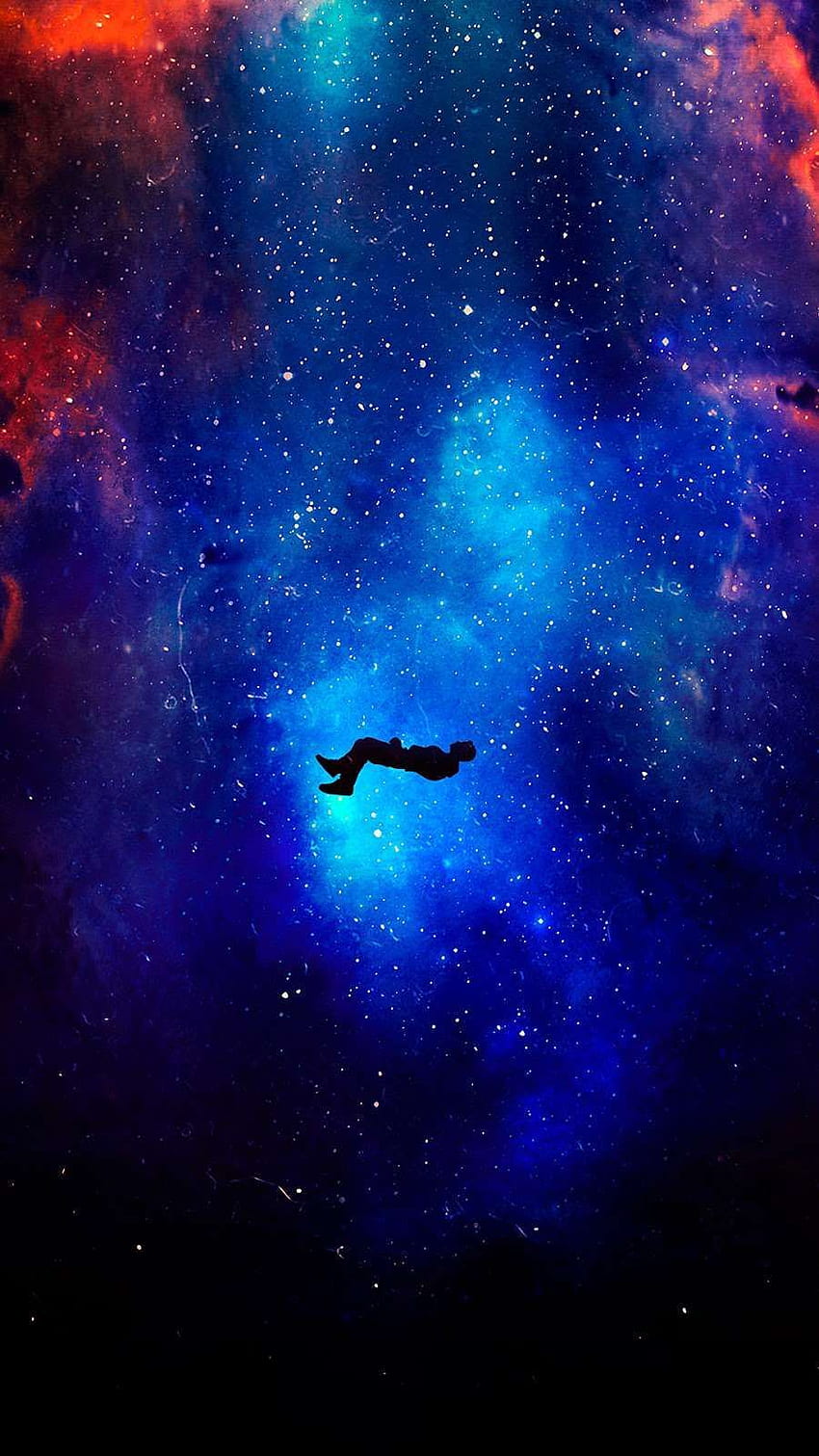 Falling in Space iPhone . Space iphone , space, Galaxy HD phone wallpaper