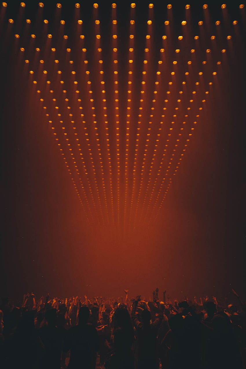 Concert stage design, Stage design, Concert lights, Kanye West Saint Pablo HD phone wallpaper