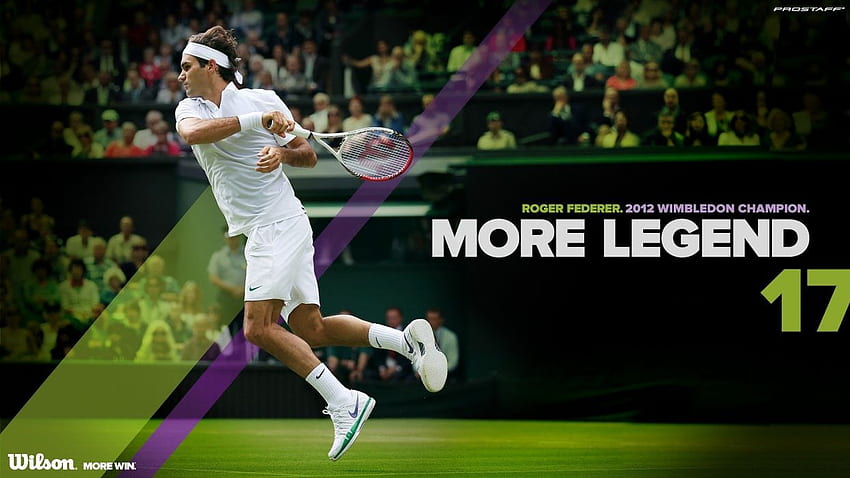 Tennis Wimbledon Wilson Roger Federer SW19 Grand Slam ATP HD wallpaper