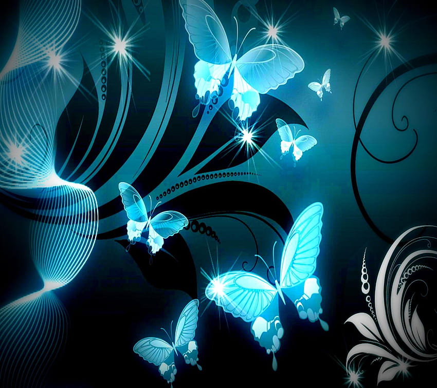 Brandie Bebee на ART & 'S. Пеперуда, синя, лилава синьо-зелена пеперуда HD тапет