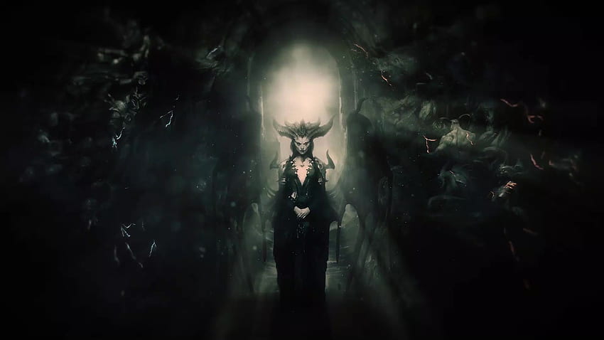 Diablo IV: Lilith die Tochter des Hasses Live HD-Hintergrundbild