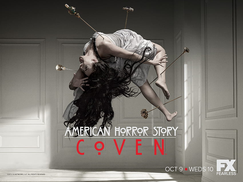 American Horror Story: Coven Fact 대 Fiction - The Florida Bookshelf, Horror Book HD 월페이퍼