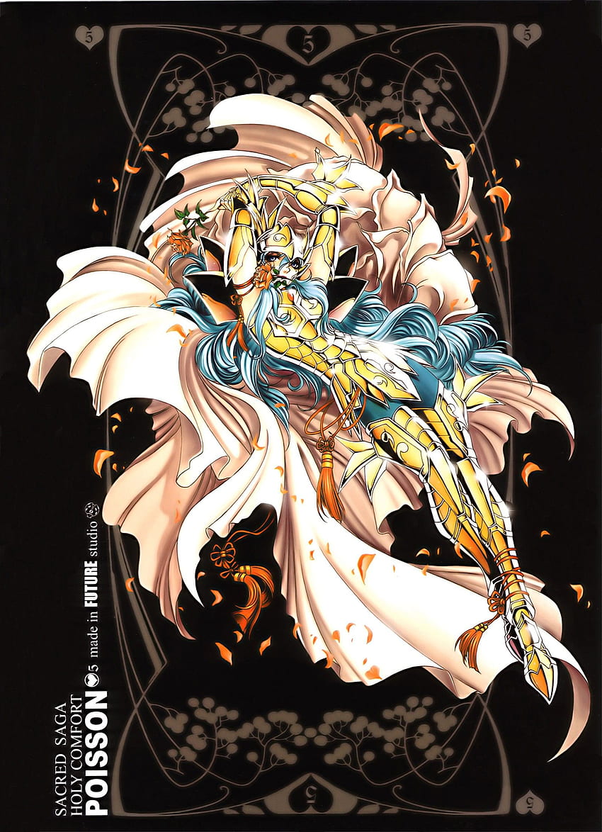Pisces Aphrodite - Saint Seiya Anime Board HD phone wallpaper