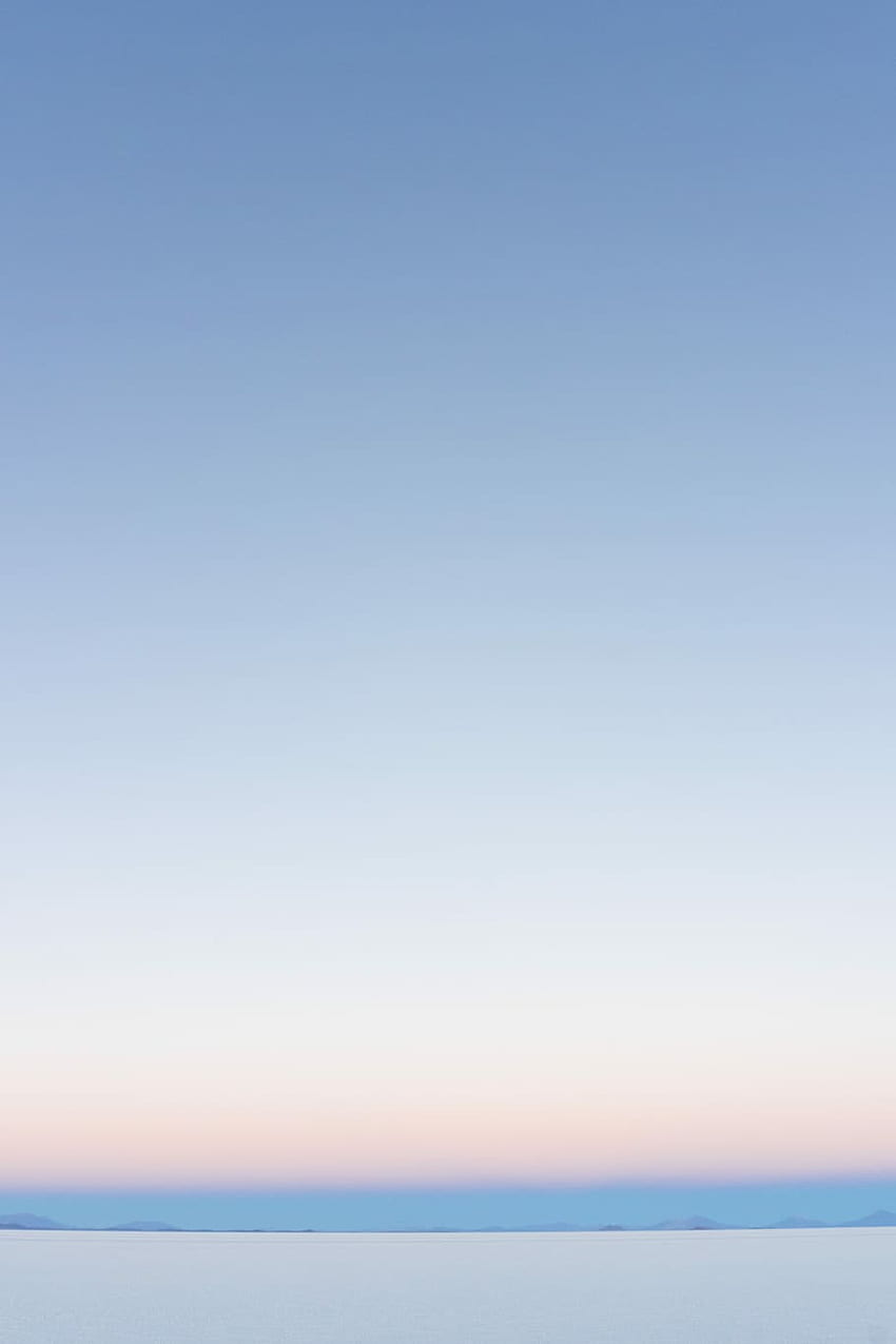 : 우유니 사막에서의 일출, 푸른 하늘, 일몰, 수평선, 물 HD 전화 배경 화면