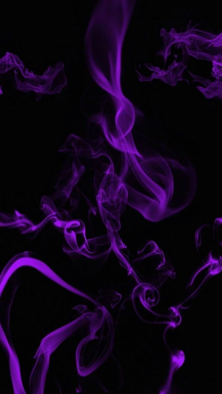 Brenda Larsen o It's a Purple Thing w 2020 r. Dym, fioletowy iPhone, fioletowy, czarny i fioletowy Estetyka Tapeta na telefon HD