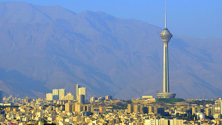 Torre Milad Teherán. Irán , Nacional fondo de pantalla