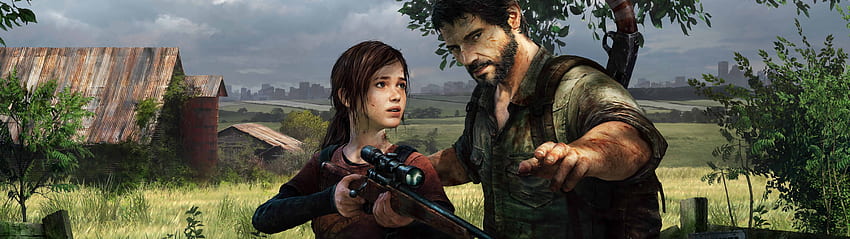 The Last Of Us จอคู่แบบรีมาสเตอร์ วอลล์เปเปอร์ HD