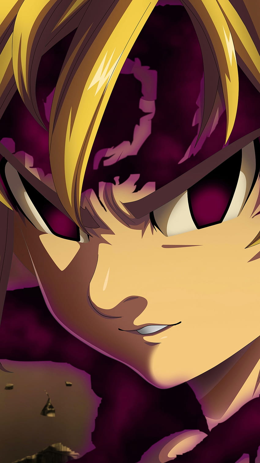 Meliodas, Demon, Power, Assault Mode, phone , , Background, and, Demon Anime HD phone wallpaper