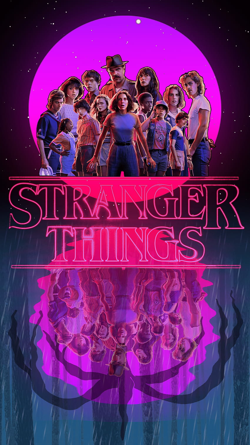 1366x768px, 720P Free download | Stranger things, pink, product HD ...