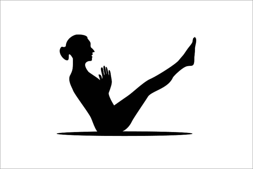 Yoga Silhouette, Yoga Clipart, Cut Files Graphic by rayan · Creative Fabrica
