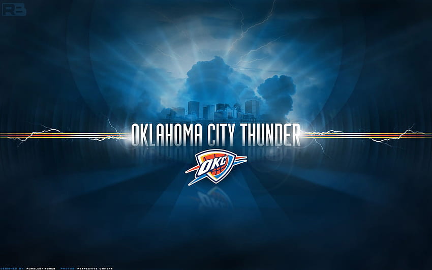 Oklahoma City Thunder, Thunder Koszykówka Tapeta HD