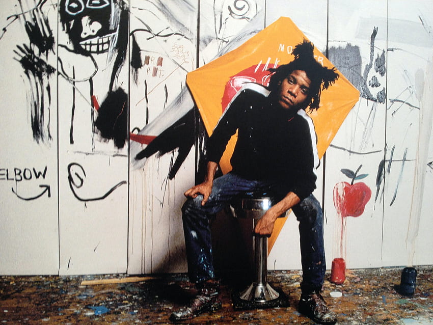 Jak Jean Michel Basquiat został amerykańskim artystą, Basquiat Crown Tapeta HD