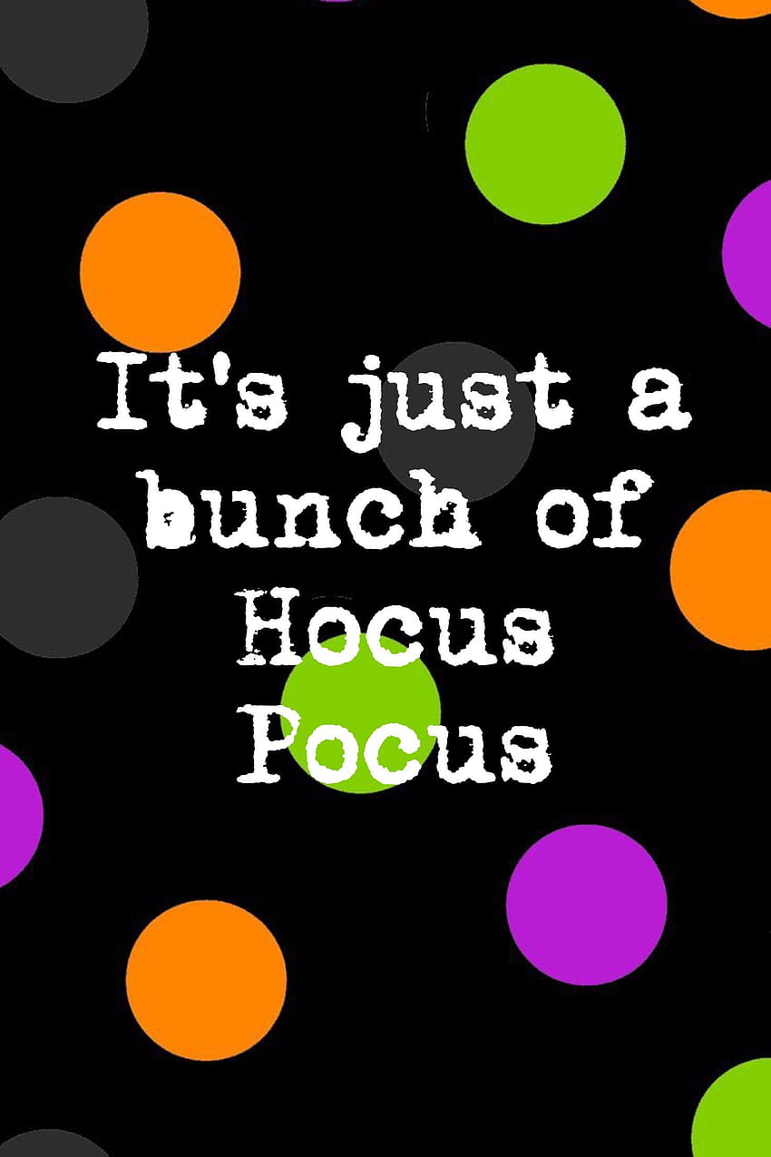 Cute Hocus Pocus iPhone . Perfect for Halloween HD phone wallpaper