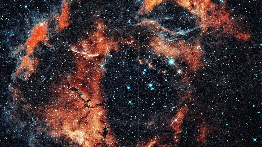 Merah Hitam Carina Nebula Stars Space Galaxy Sky Space Wallpaper HD