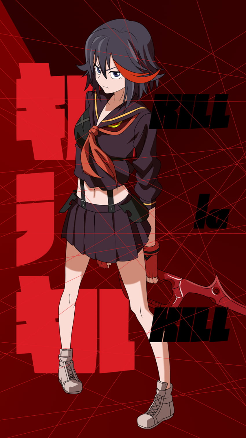 Ryuko matoi senketsu kill la kill kill anime red tiger dragon HD  phone wallpaper  Peakpx