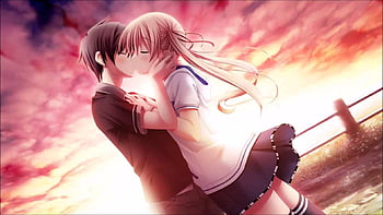 Anime Kiss wallpaper by Asia_Marie - Download on ZEDGE™
