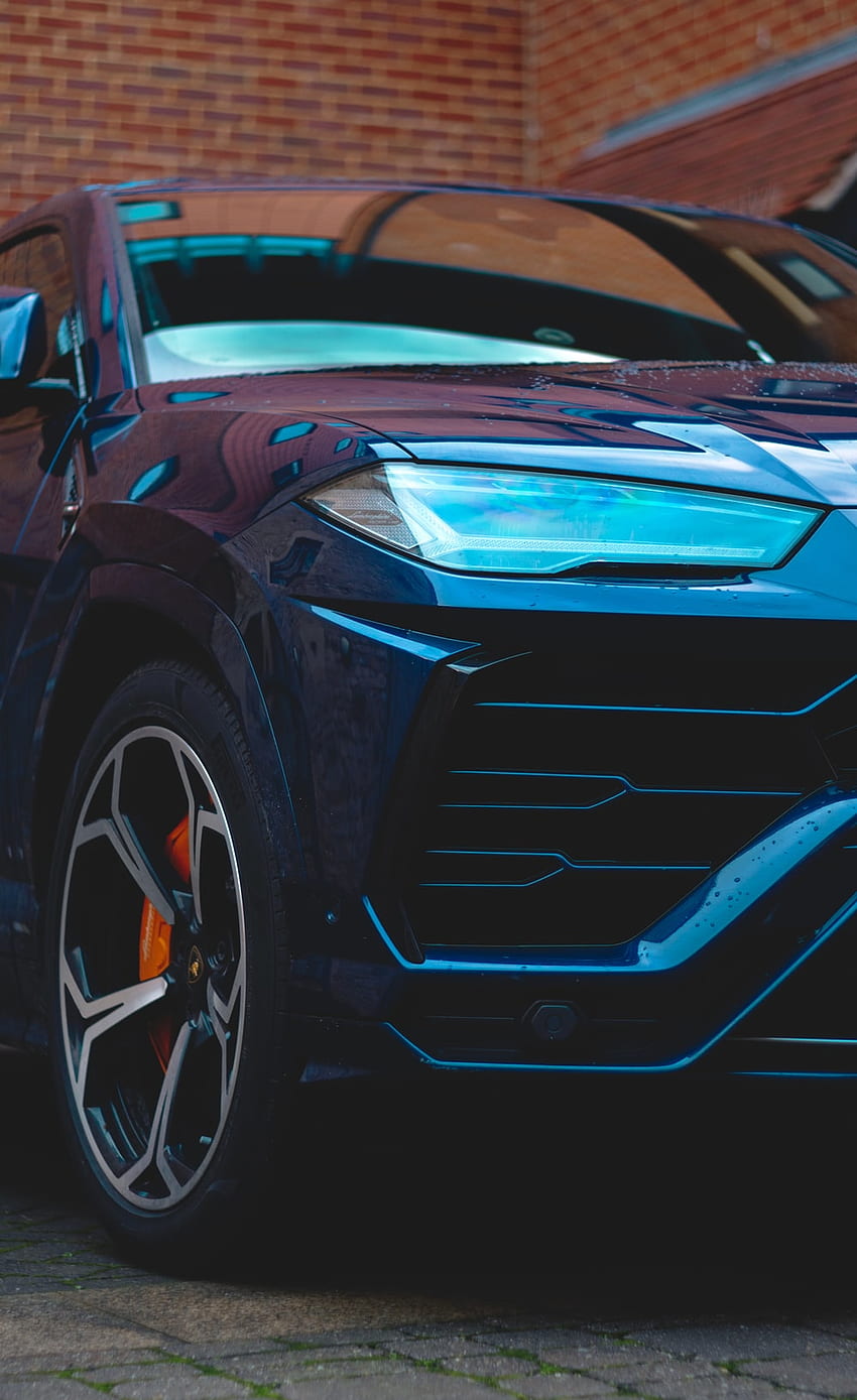 Urus, Lamborghini Urus bleu Fond d'écran de téléphone HD