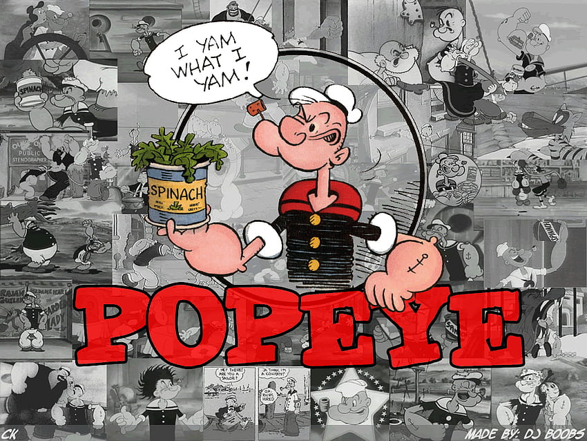 Popeye The Sailor Man, Cool Popeye HD wallpaper