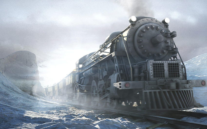 Locomotora de vapor . Tren, Viejo Tren fondo de pantalla