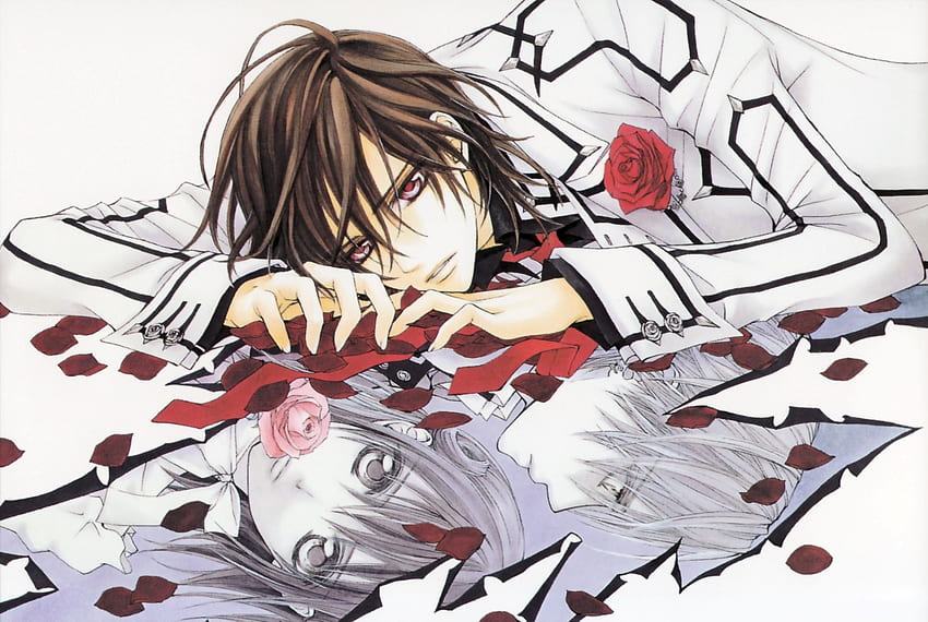 HD wallpaper anime boys roses 1280x1024 Anime Vampire Knight HD Art   Wallpaper Flare