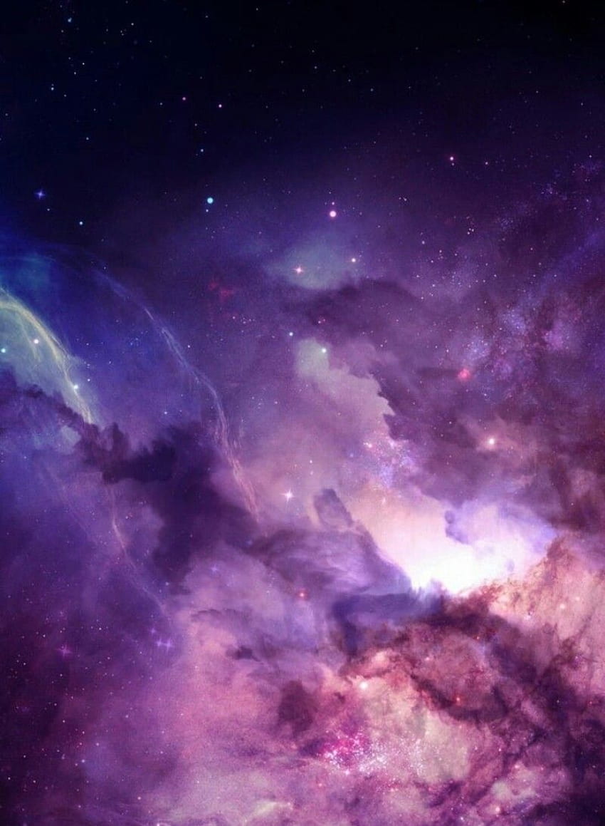Purple, Love Purple Galaxy HD phone wallpaper