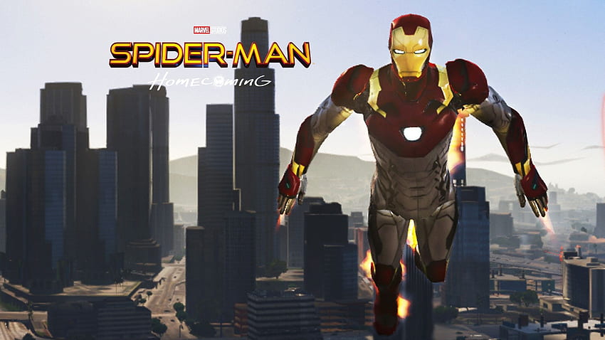 Iron Man Mark 47 (Spider Man Home Coming) [Add On Ped], Iron Man MK 47 HD wallpaper