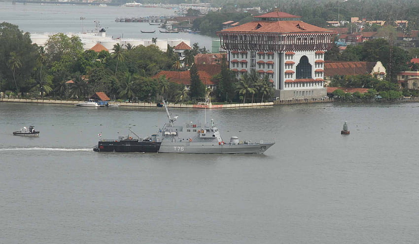 INS Kabra, okręt wojenny, marynarka wojenna, statek patrolowy, marynarka indyjska Tapeta HD