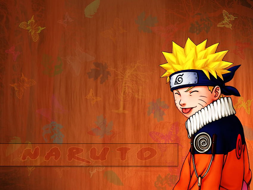 Sapo Laranja Naruto, garoto naruto sorrindo papel de parede HD