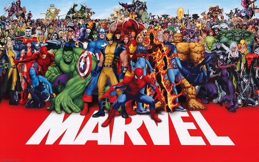 Marvel Superheroes, Marvel Villains HD wallpaper