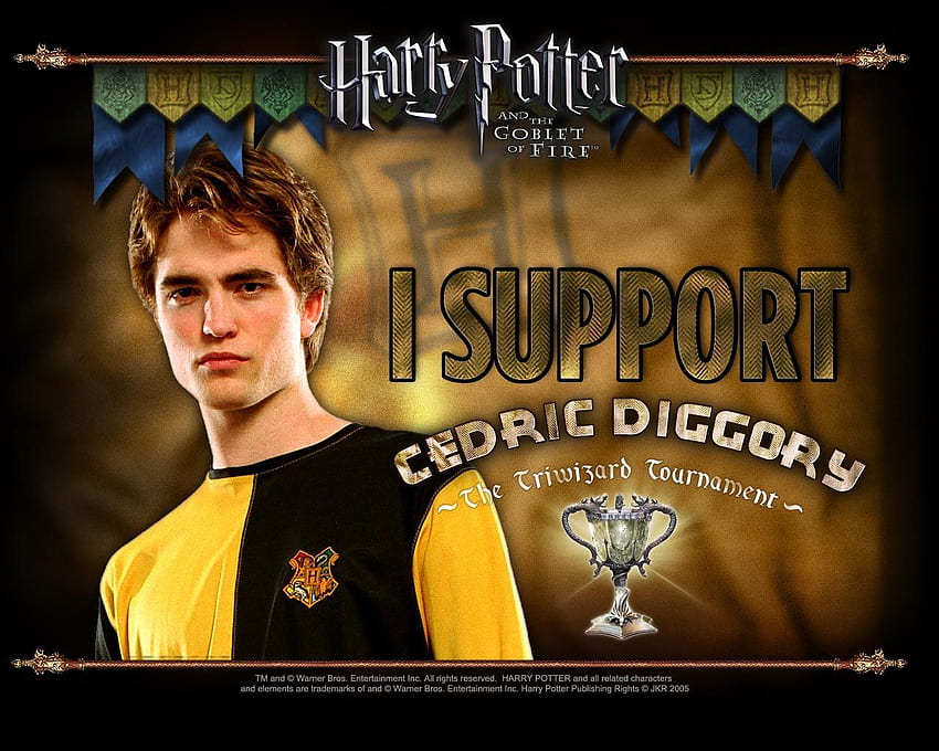 Harry Potter Harry Potter and the Goblet of Fire Robert Pattinson Cedric Diggory - / Wallba. Harry potter goblet, Harry potter, Cedric diggory HD wallpaper