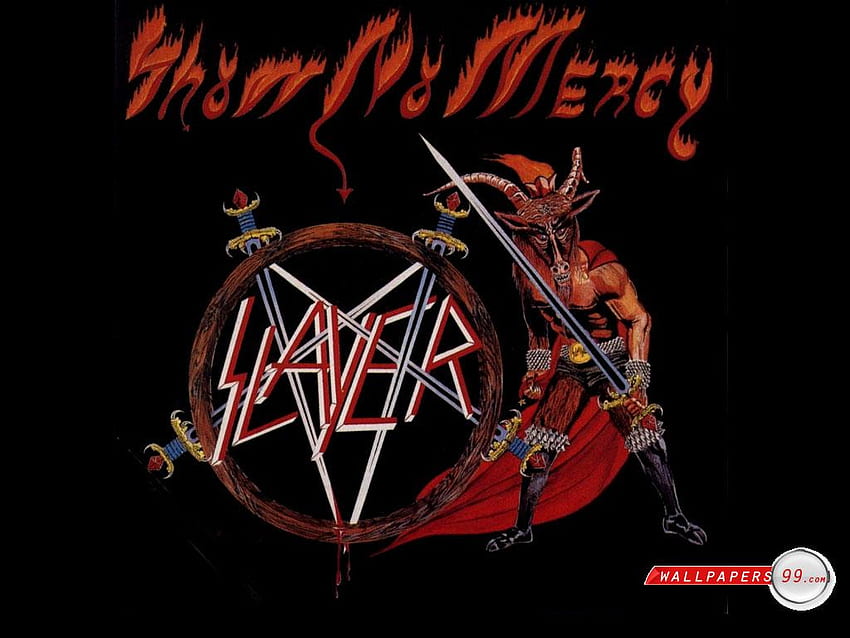 Banda de Slayer, logotipo de Slayer fondo de pantalla
