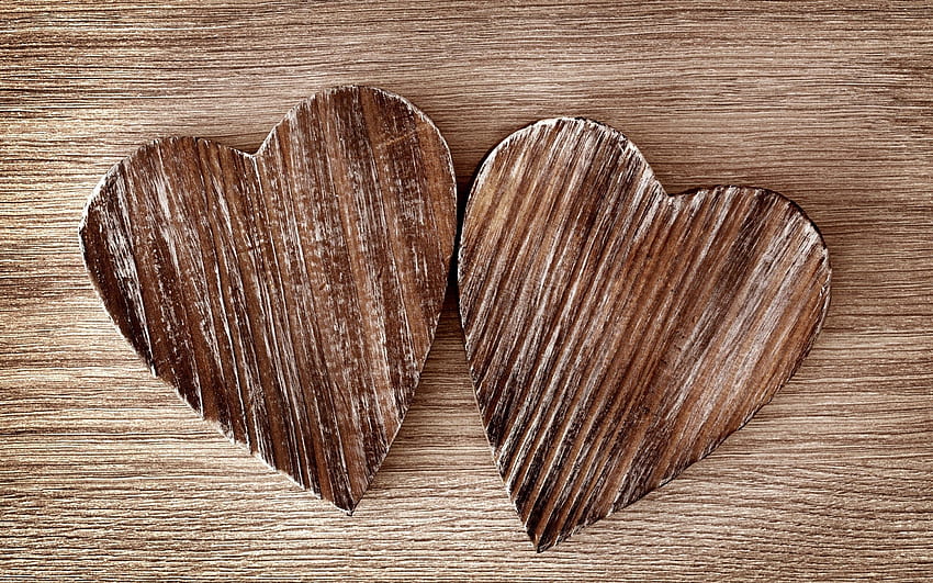 love hearts wood. Heart , Rustic, Rustic Valentine Day HD wallpaper