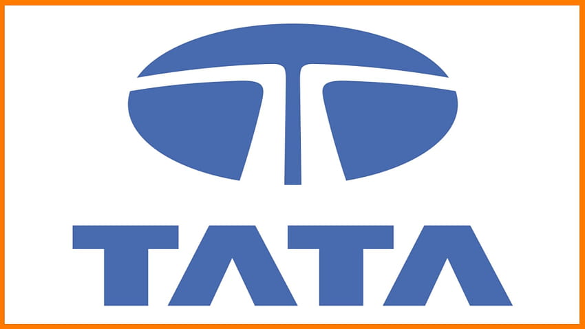 Storia di successo del gruppo di industrie Tata. Caso di studio del gruppo Tata, logo Tata Sfondo HD