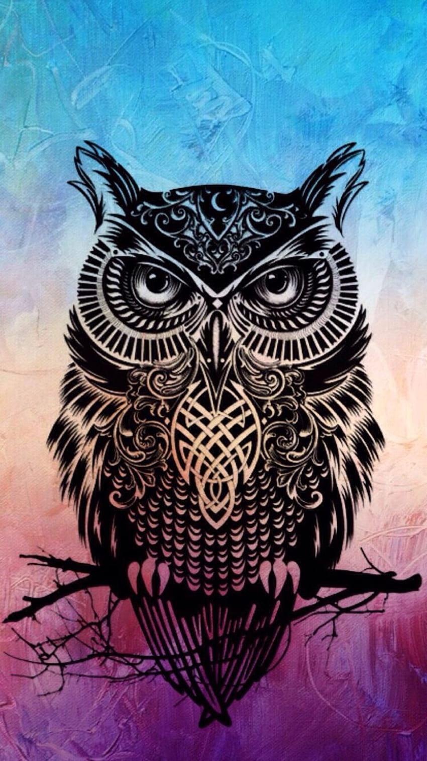 Owl Android, Art Owl HD phone wallpaper | Pxfuel