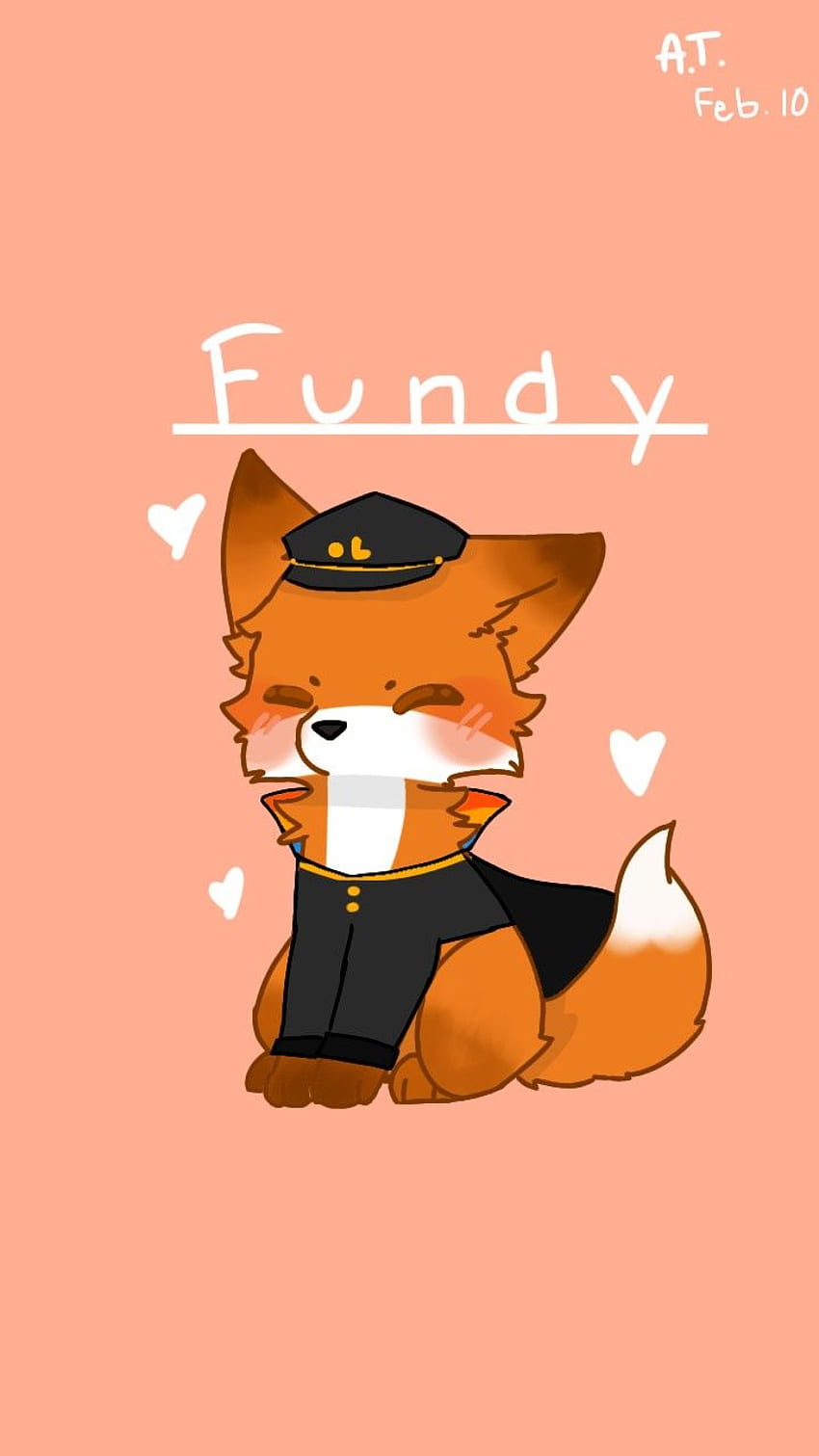 Fundy, dream smp, dutch, fox, furry, minecraft, HD phone wallpaper