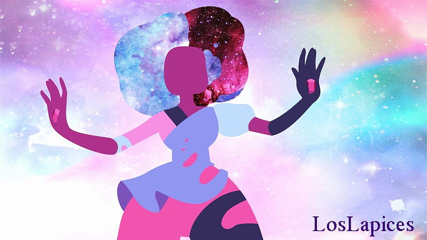 Starry Minimal Cotton Candy Garnet Wallpaper by LosLapices on DeviantArt