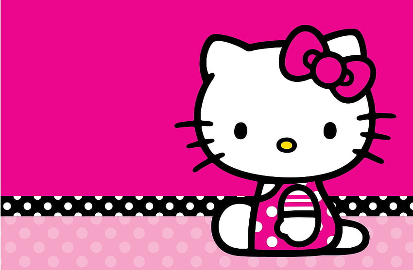 Hello Kitty Fictional Character , Cute Hello Kitty Laptop HD wallpaper