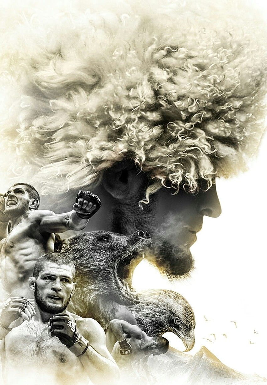 Khabib 'A Águia' Nurmagomedov. UFC, Mma, Lutadores do UFC Papel de parede de celular HD