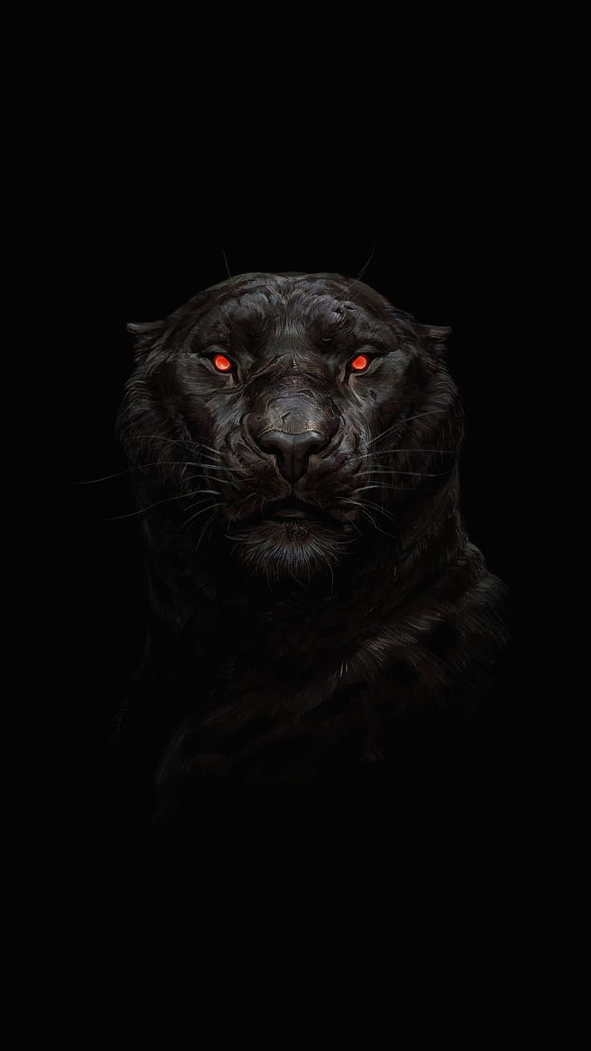Tiger, glowing red eye, minimal, dark . Jaguar animal, Black jaguar animal,  Black panther , Black Panther Animal HD phone wallpaper | Pxfuel