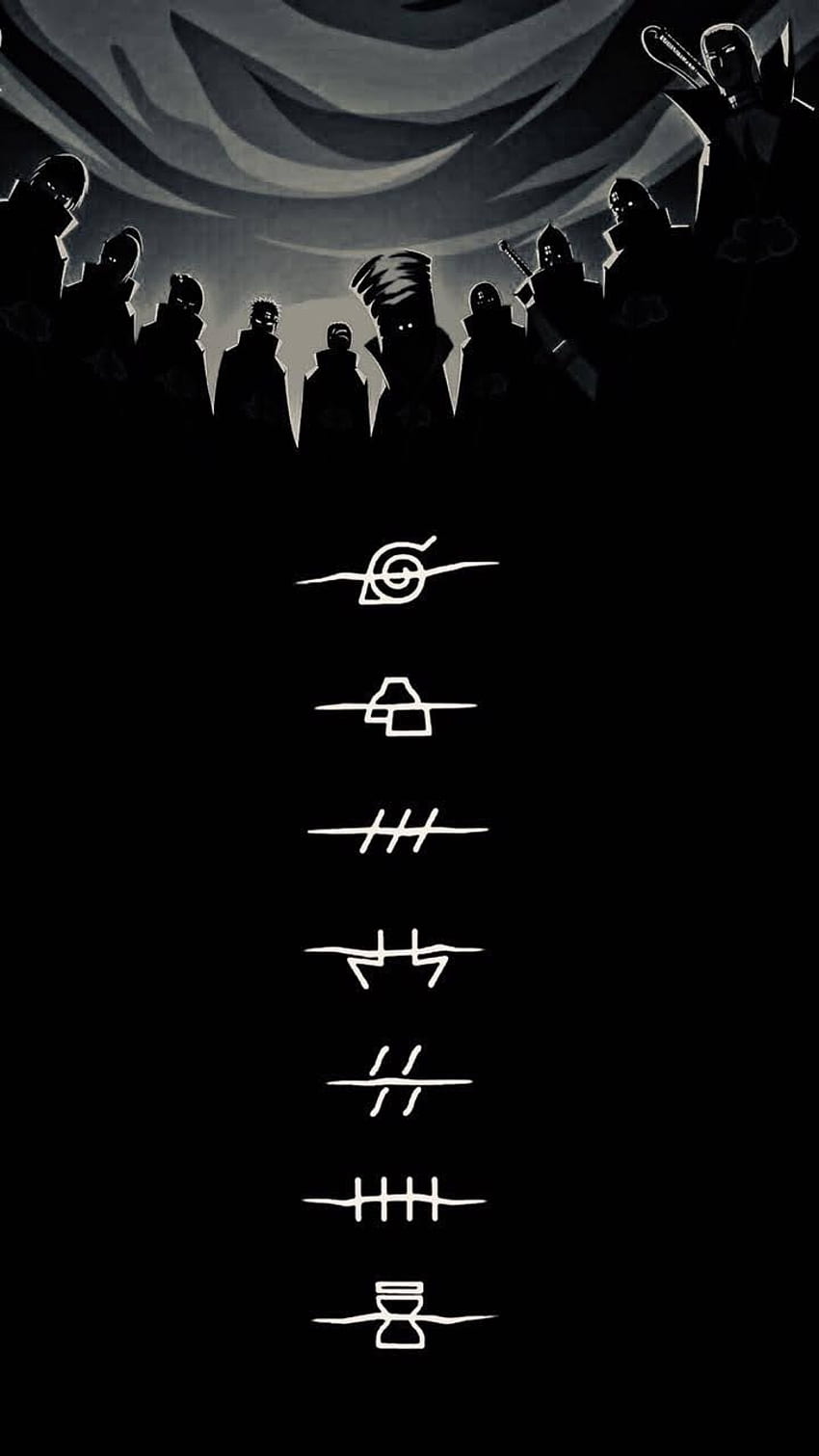 Akatsuki, red, magenta, Anime, Pain, Akatsuki cloud, Akatsuki logo, Naruto,  Akatsuki symbol, Boruto, Itachi HD phone wallpaper
