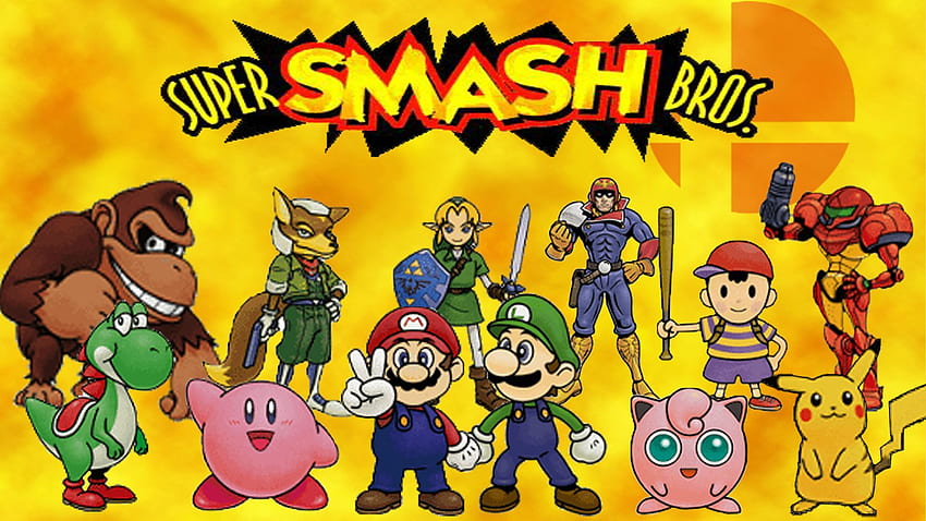 U Entano Membuatkan Saya Roster N64 Ini. : Smashbros, Super Smash Bros 64 Wallpaper HD